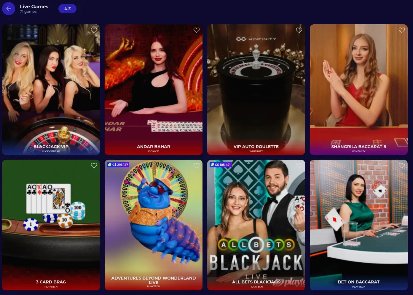 Schermata di accesso e bonus di benvenuto Iwild Casino