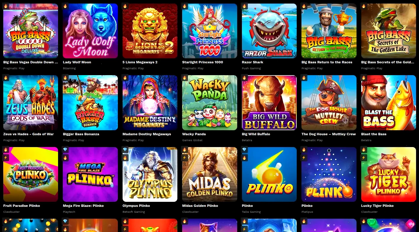 Iwild Casino panoramica giochi e bonus
